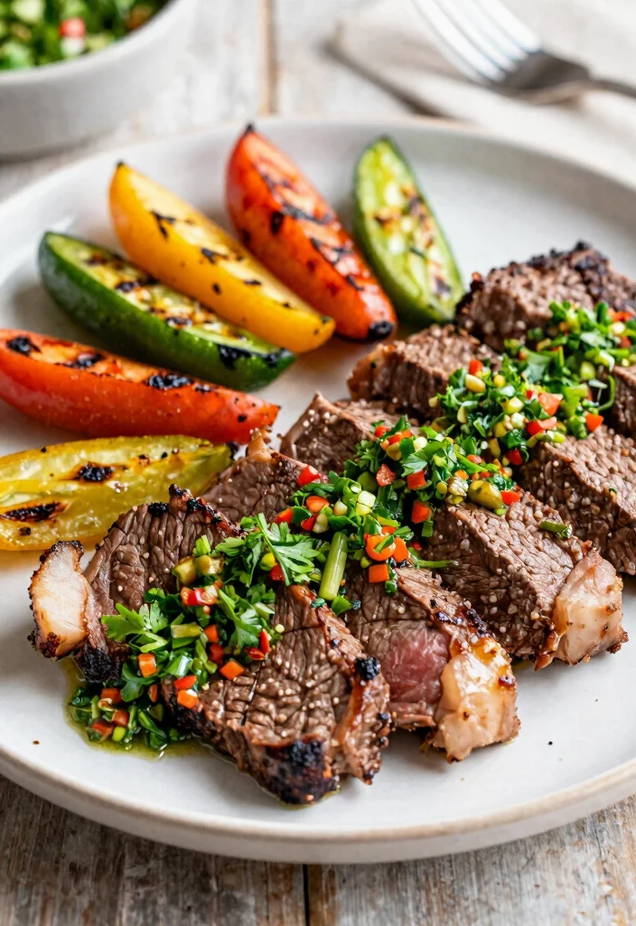 12 Healthy Steak Recipes for Lean Satisfying Dinners 111 12 Healthy Steak Recipes for Lean Satisfying Dinners - 11. Chimichurri Skirt Steak 1