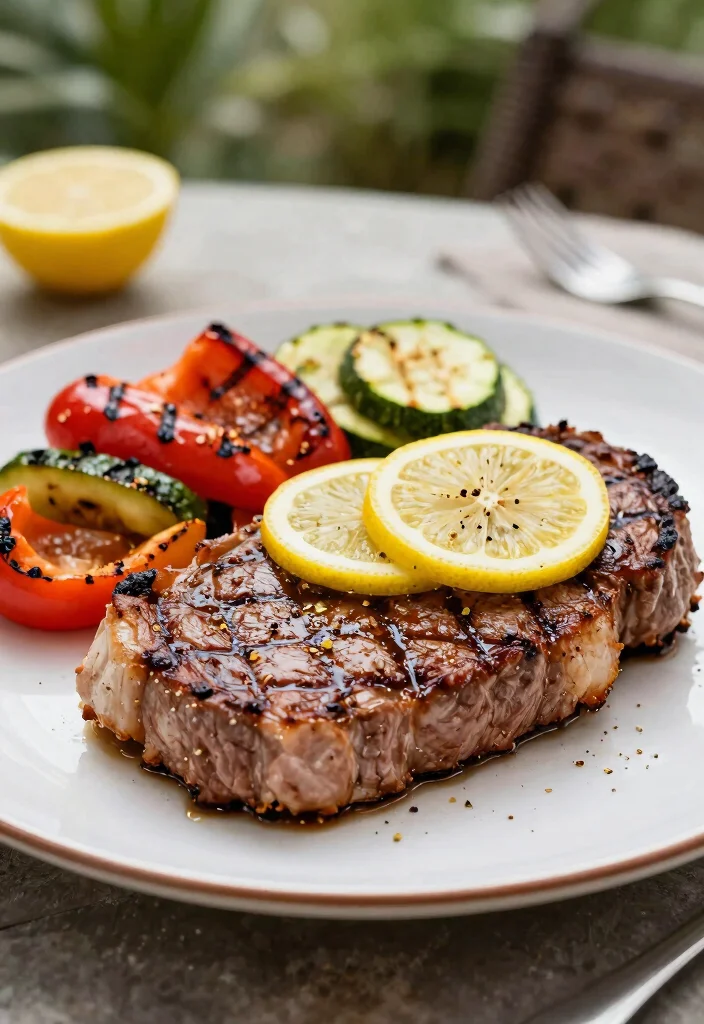 12 Healthy Steak Recipes for Lean Satisfying Dinners 34 12 Healthy Steak Recipes for Lean Satisfying Dinners - 4. Lemon Pepper Grilled Steak 1