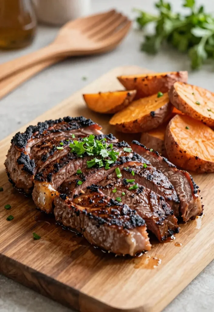 12 Healthy Steak Recipes for Lean Satisfying Dinners 67 12 Healthy Steak Recipes for Lean Satisfying Dinners - 7. Coffee-Rubbed Strip Steak 1