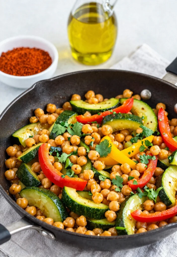 12 Healthy Stir Fry Recipes for Fast Flavorful Meals 23 12 Healthy Stir Fry Recipes for Fast Flavorful Meals - 3. Spicy Chickpea Stir Fry 1