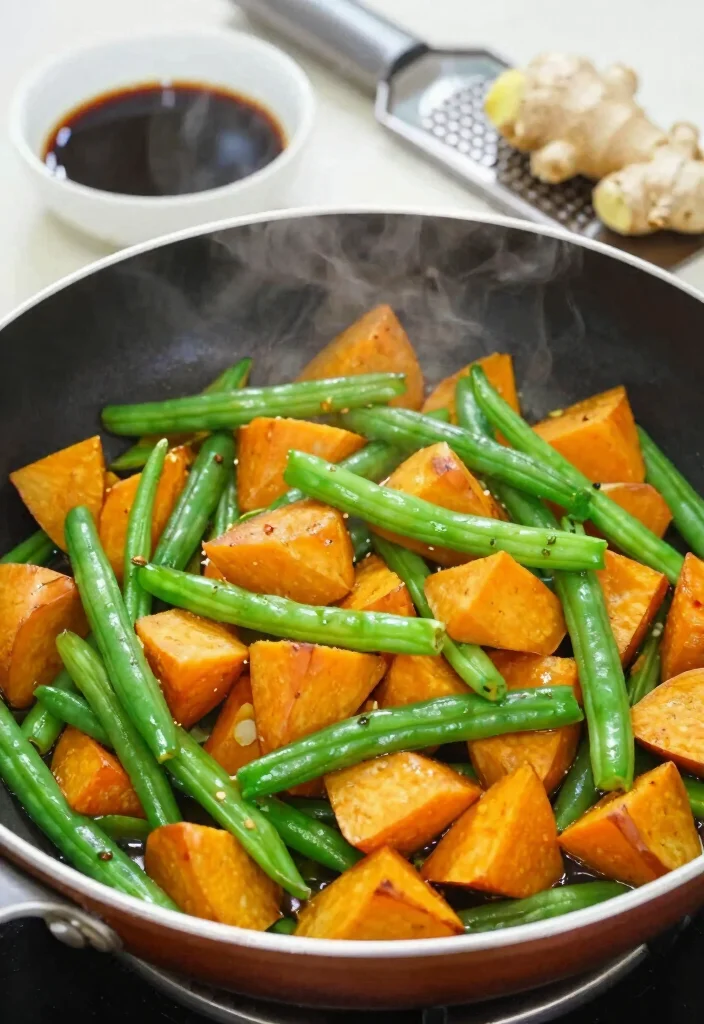 12 Healthy Stir Fry Recipes for Fast Flavorful Meals 34 12 Healthy Stir Fry Recipes for Fast Flavorful Meals - 4. Sweet Potato and Green Bean Stir Fry 1