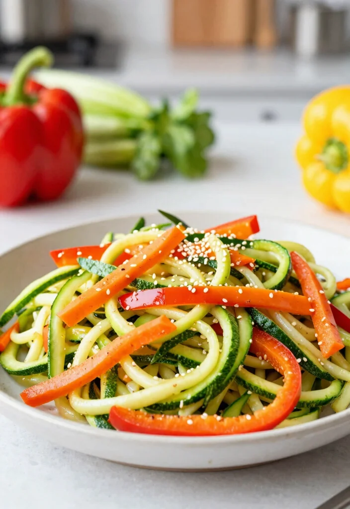 12 Healthy Stir Fry Recipes for Fast Flavorful Meals 67 12 Healthy Stir Fry Recipes for Fast Flavorful Meals - 7. Zucchini Noodle Stir Fry 1