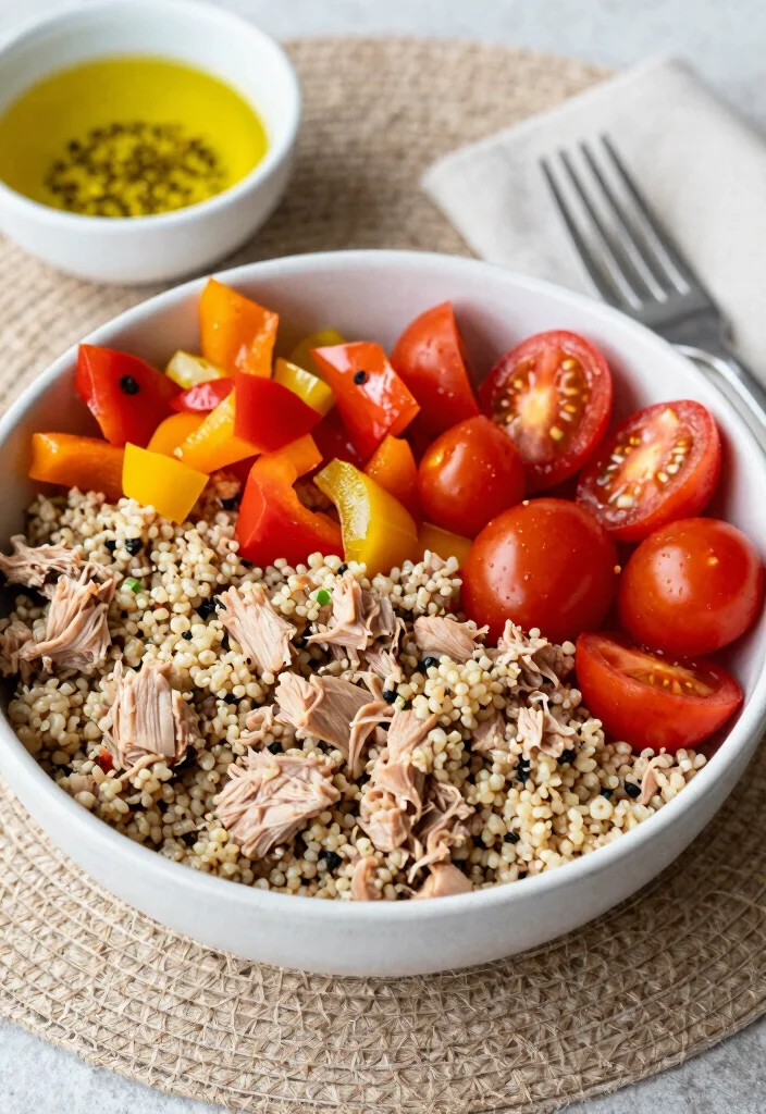 12 Healthy Tuna Recipes for Light Protein Packed Dishes - 3. Tuna Quinoa Bowl 1