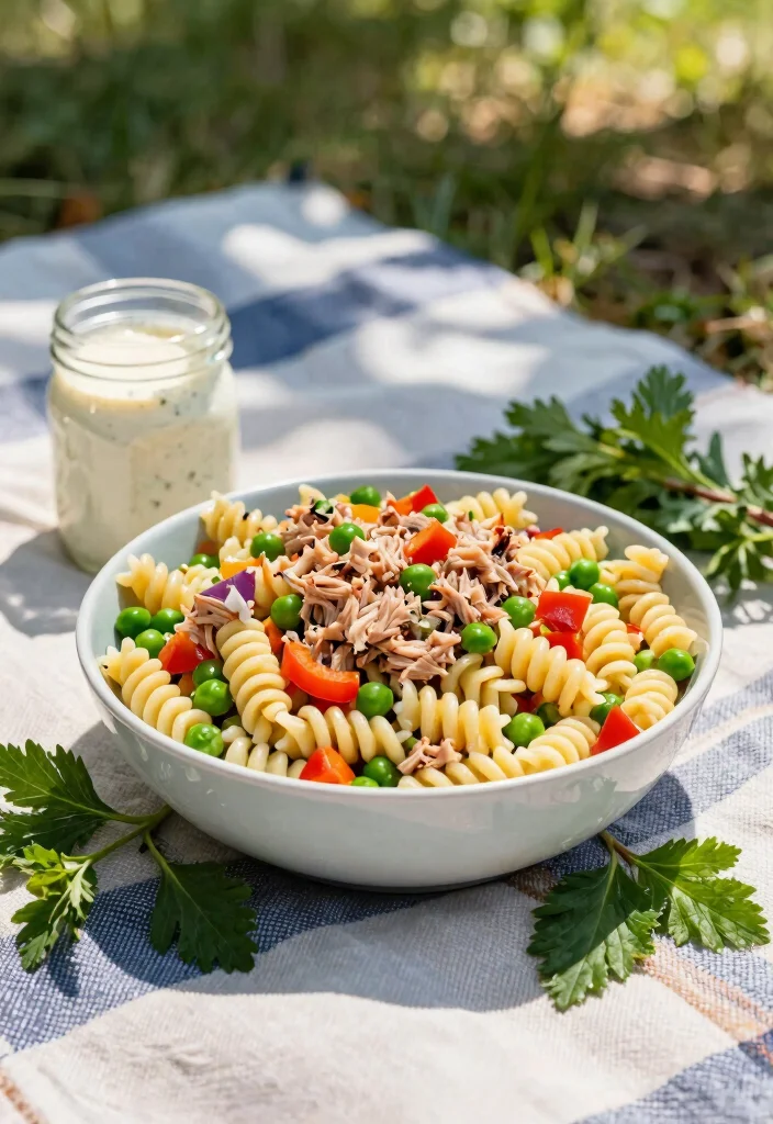 12 Healthy Tuna Recipes for Light Protein Packed Dishes - 5. Tuna Pasta Salad 1
