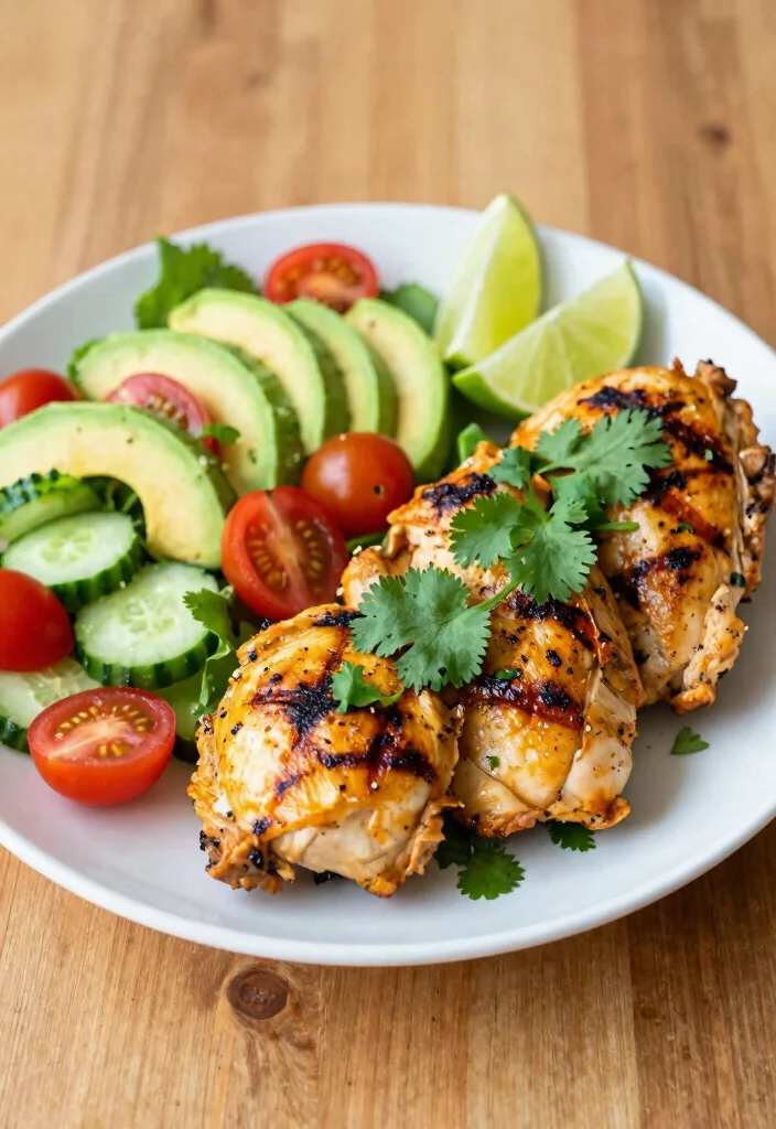 12 Keto Chicken Breast Recipes for Lean Filling Meals - 10. Cilantro Lime Chicken 1