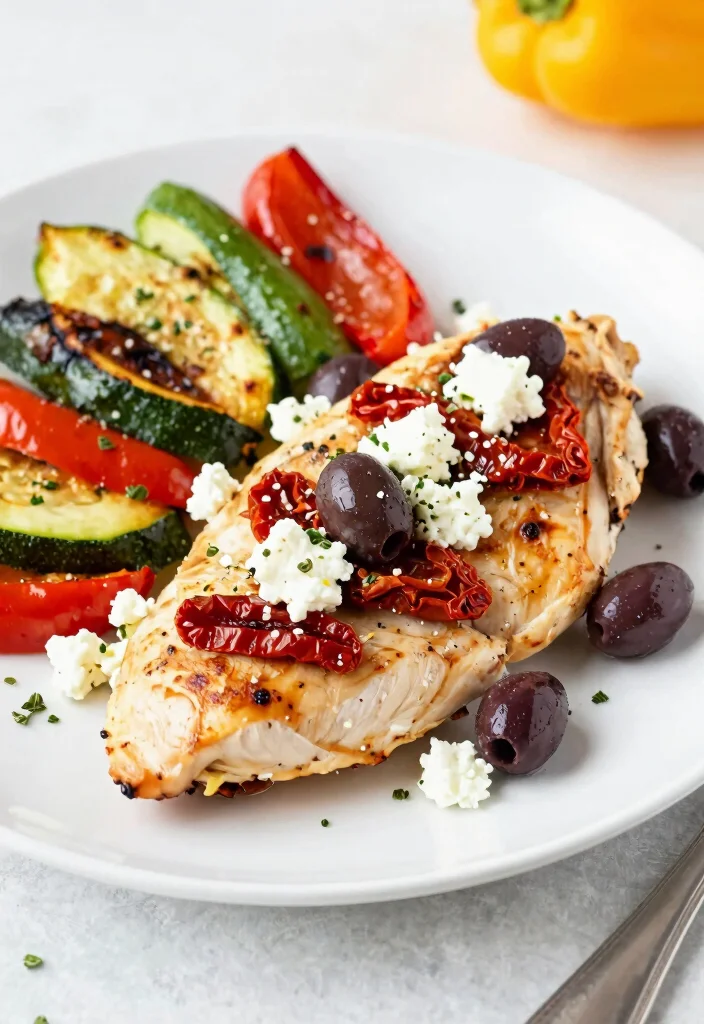 12 Keto Chicken Breast Recipes for Lean Filling Meals - 4. Mediterranean Baked Chicken Breast 1