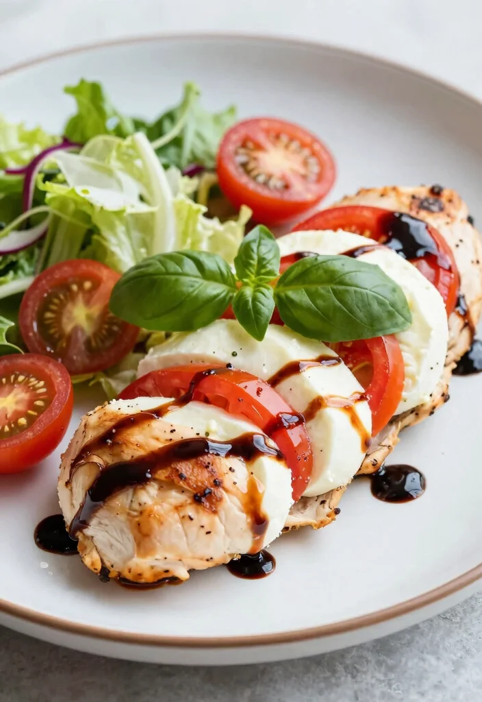 12 Keto Chicken Breast Recipes for Lean Filling Meals - 8. Caprese Stuffed Chicken 1