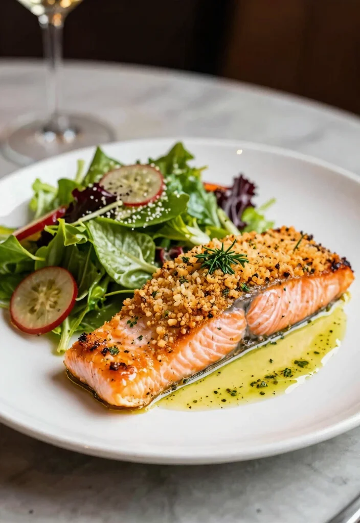 12 Keto Salmon Recipes for Easy Omega Rich Dinners - 9. Herb Crusted Salmon 1