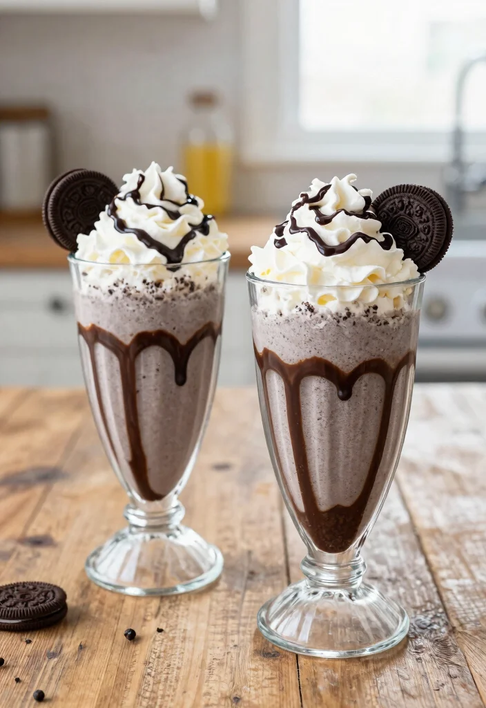 12 Oreo Dessert Recipes for Quick Crowd Pleasing Treats 89 12 Oreo Dessert Recipes for Quick Crowd Pleasing Treats - 9. Oreo Milkshake 1