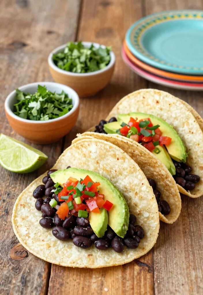 12 Vegan Dinner Recipes for Simple Plant-Based Meals 23 12 Vegan Dinner Recipes for Simple Plant-Based Meals - 3. Spicy Black Bean Tacos 1