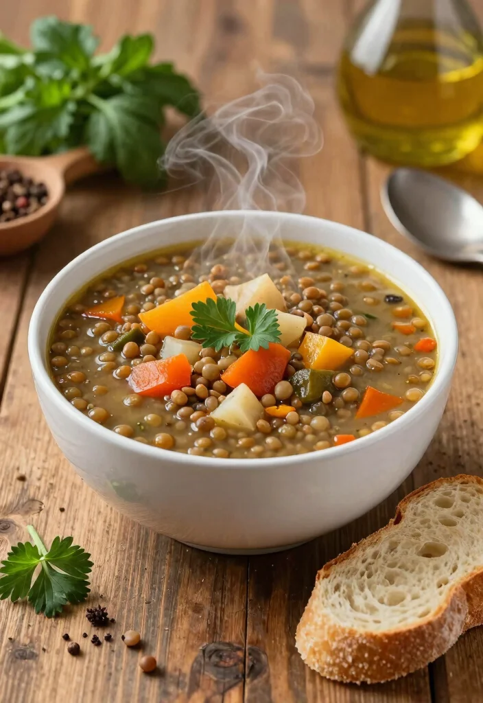 12 Vegan Dinner Recipes for Simple Plant-Based Meals 89 12 Vegan Dinner Recipes for Simple Plant-Based Meals - 9. Lentil Soup 1