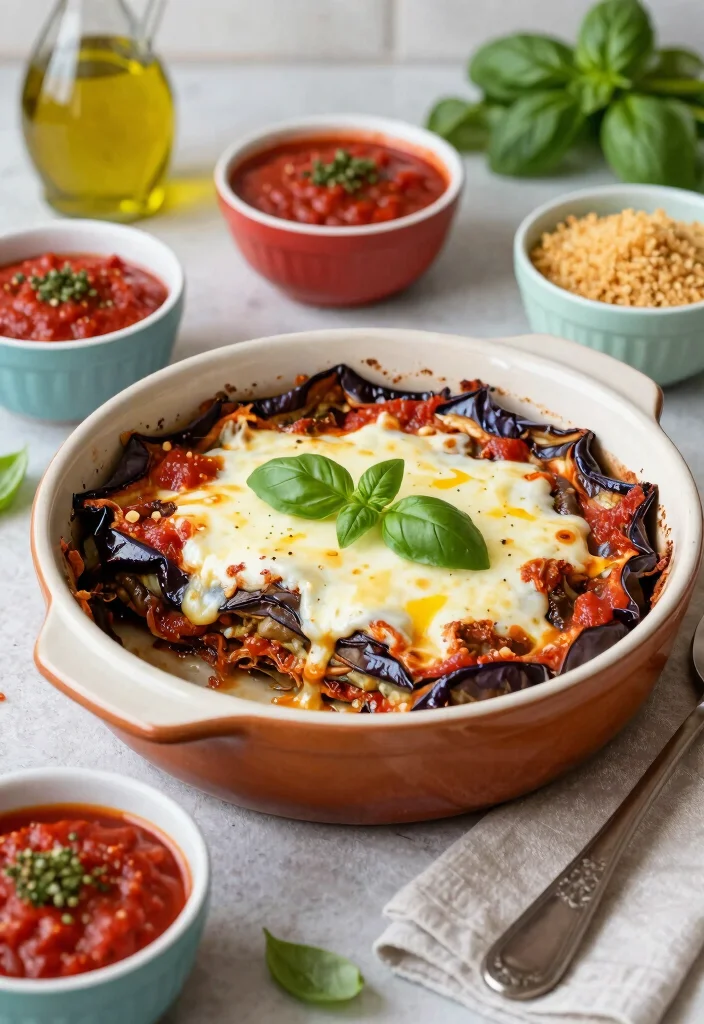 12 Vegan Eggplant Recipes for Hearty Meatless Dishes - 1. Eggplant Parmesan 1