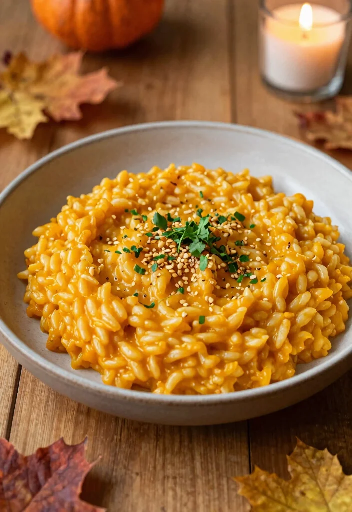 12 Vegan Fall Recipes for Cozy Seasonal Cooking - 4. Butternut Squash Risotto 1