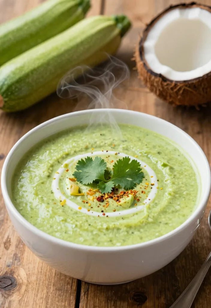12 Vegetarian Keto Recipes for Low Carb Meatless Meals 100 12 Vegetarian Keto Recipes for Low Carb Meatless Meals - 10. Coconut Curry Zucchini Soup 1