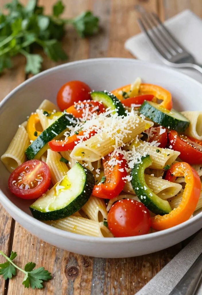 14 Best Dinner Recipes for Easy Weeknight Success 34 14 Best Dinner Recipes for Easy Weeknight Success - 4. Veggie-Packed Pasta Primavera 1