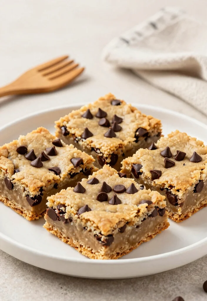 14 Chocolate Dessert Recipes for Rich and Easy Sweet Treats - 4. Chocolate Chip Cookie Dough Bars 1