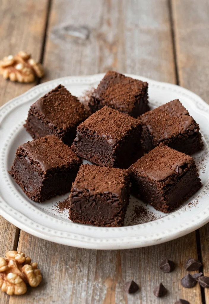 14 Chocolate Dessert Recipes for Rich and Easy Sweet Treats - 8. Fudgy Brownie Bites 1