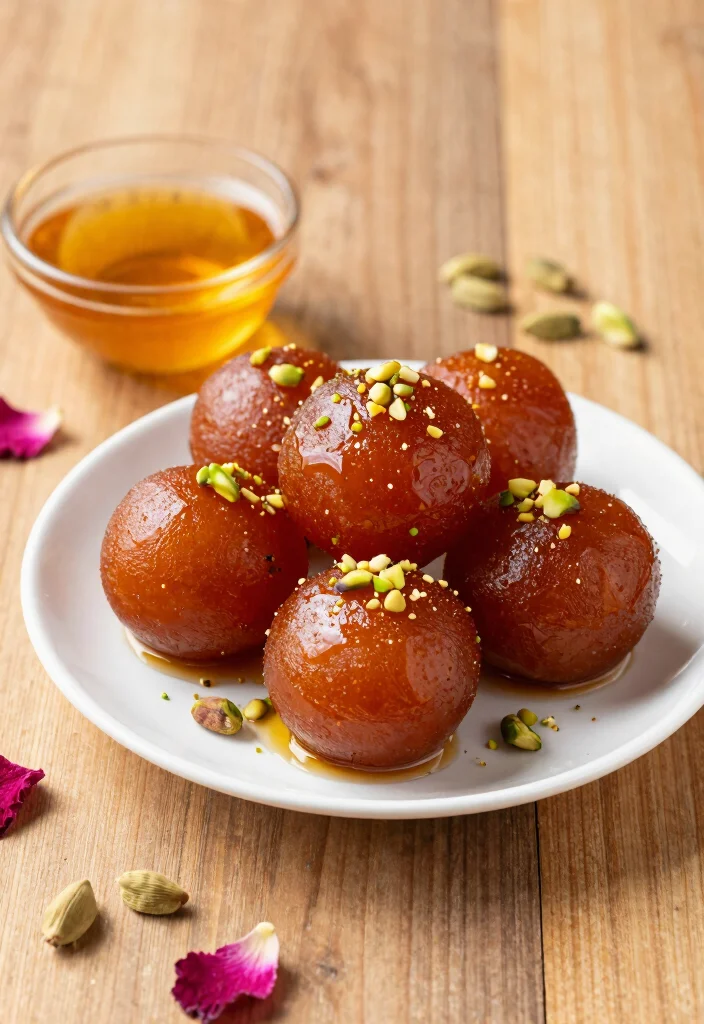 14 Indian Dessert Recipes with Classic Sweet Flavors 1 14 Indian Dessert Recipes with Classic Sweet Flavors - 1. Vegan Gulab Jamun 1