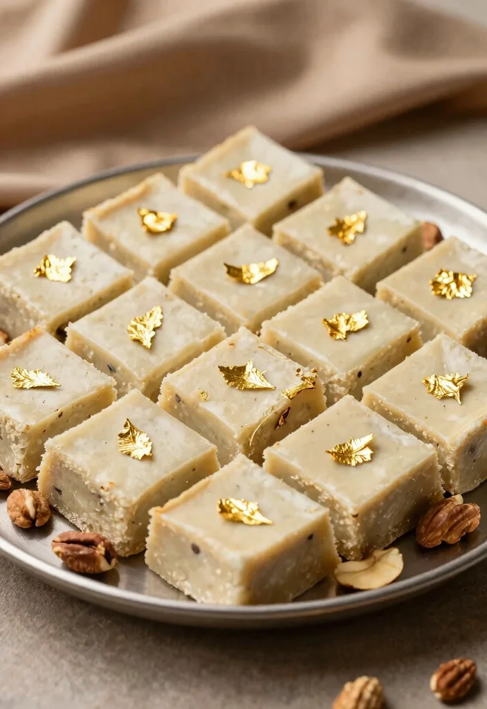 14 Indian Dessert Recipes with Classic Sweet Flavors 100 14 Indian Dessert Recipes with Classic Sweet Flavors - 10. Vegan Burfi 1