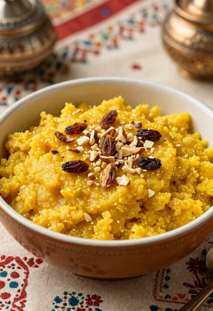 14 Indian Dessert Recipes with Classic Sweet Flavors 56 14 Indian Dessert Recipes with Classic Sweet Flavors - 6. Vegan Sooji Halwa 1