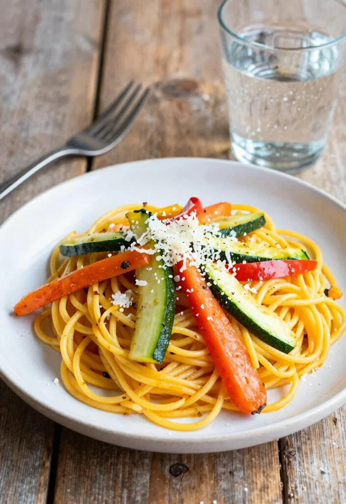 14 Low Calorie Dinner Recipes for Light Filling Meals - 7. Spaghetti Squash Primavera 1
